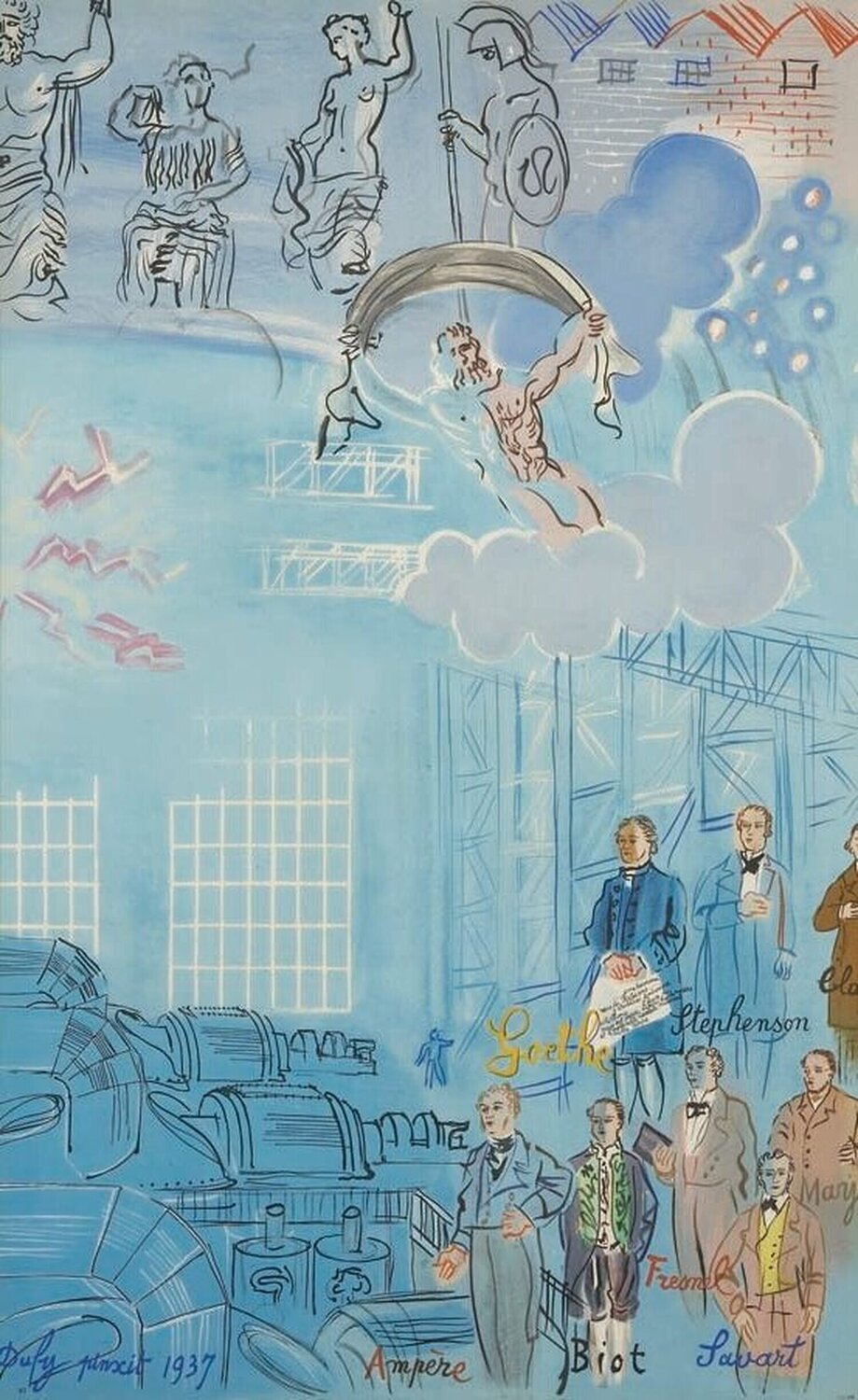 La Fée Electricité, VI Raoul Dufy Druck zu verkaufen