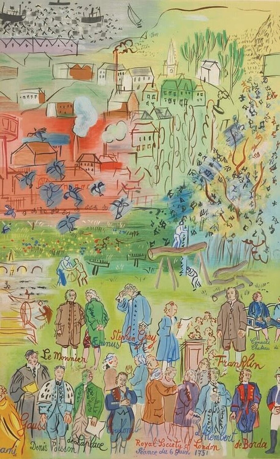 La Fée Electricité, VIII Raoul Dufy Druck zu verkaufen