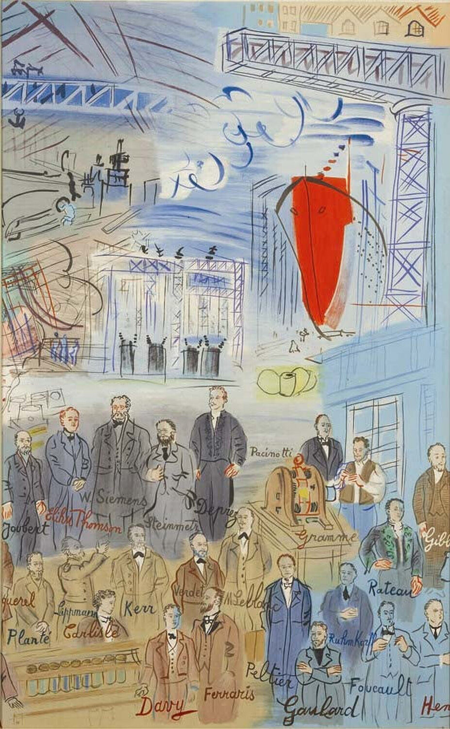 La Fée Electricité, IV Raoul Dufy Druck zu verkaufen