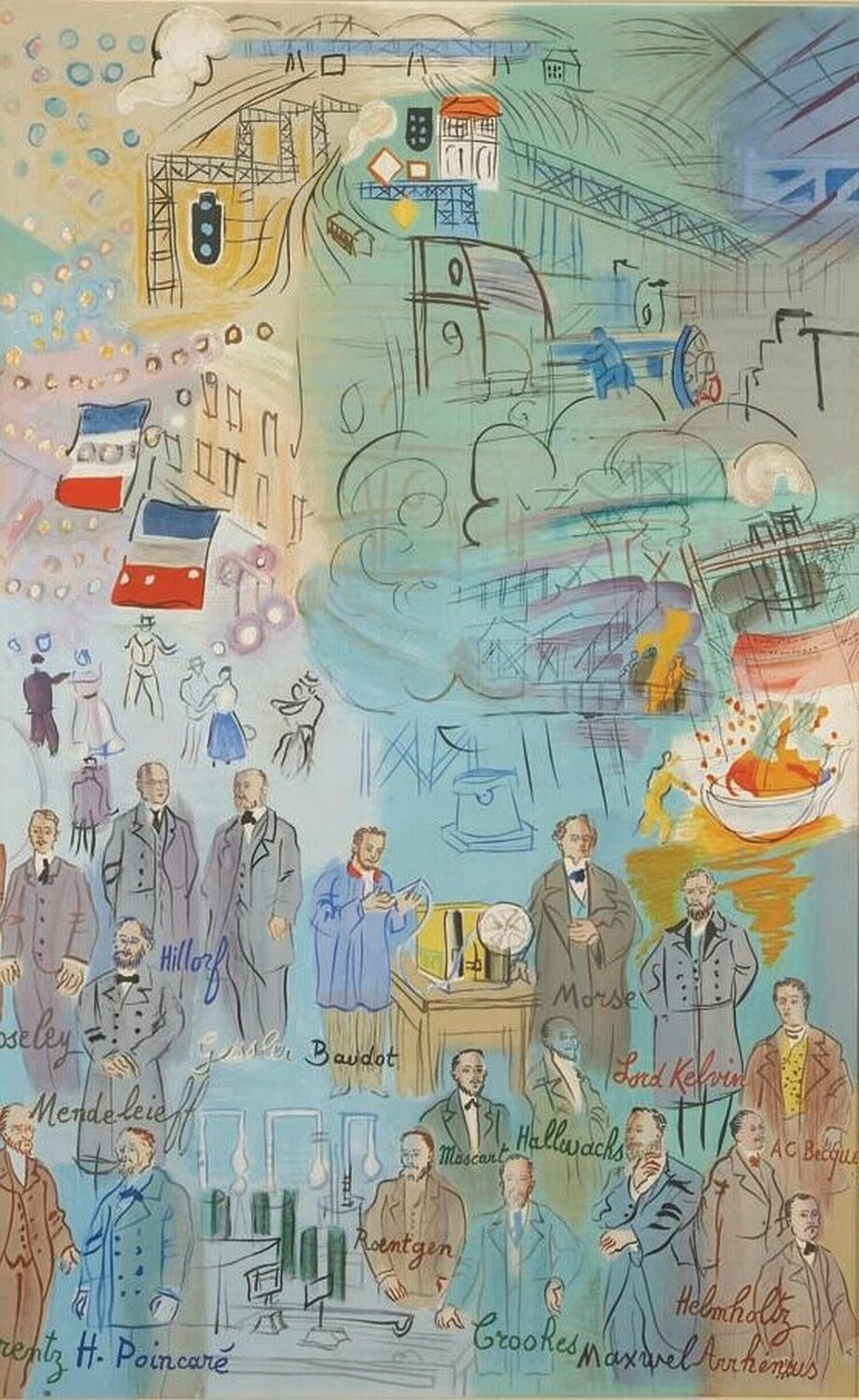 La Fée Electricité, III Raoul Dufy Druck zu verkaufen