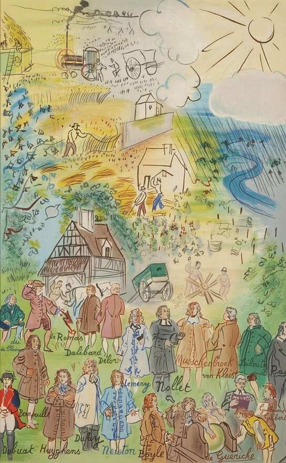 La Fée Electricité, IX Raoul Dufy Druck zu verkaufen