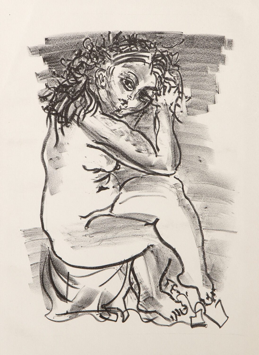 Sitting Nude Raoul Dufy