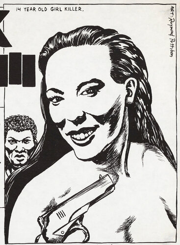 Raymond Pettibon Black Flag 1983 (Raymond Pettibon punk) by Raymond Pettibon, Print for Sale on Singulart