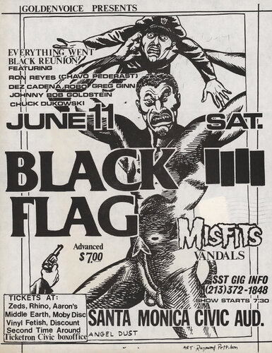 Raymond Pettibon Black Flag 1983 by Raymond Pettibon, Print for Sale on Singulart