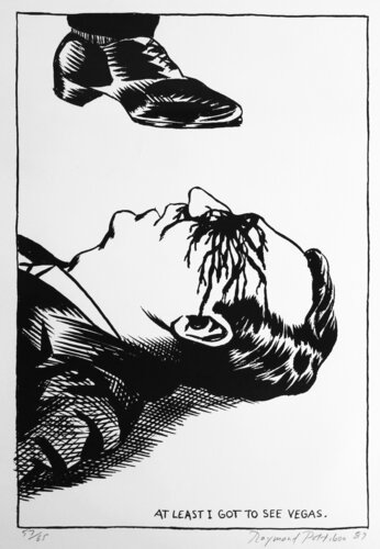 Untitled (At Least I) by Raymond Pettibon, Print for Sale on Singulart