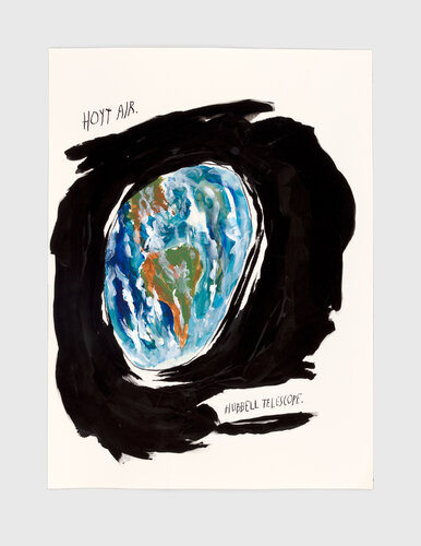 No Title (Hyot air. Hubbell ...) by Raymond Pettibon, Painting for Sale on Singulart