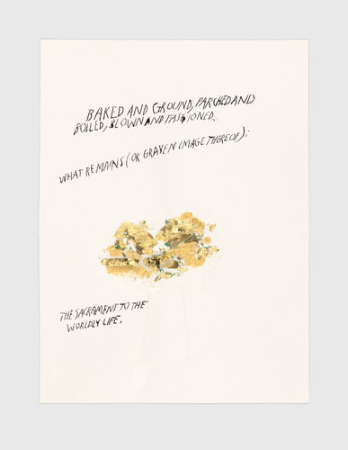 No Title (Baked and ground, ...) by Raymond Pettibon, Painting for Sale on Singulart