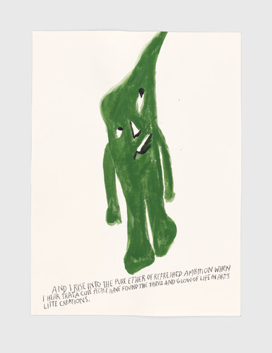 No Title (And I rise ...) by Raymond Pettibon, Painting for Sale on Singulart