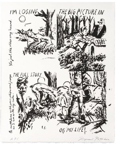 I’m Losing The Big Picture In The Full Story Of My Life by Raymond Pettibon, Print for Sale on Singulart
