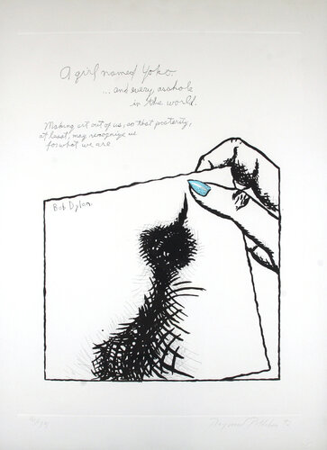 A Girl named Yoko by Raymond Pettibon, Work on Paper for Sale on Singulart