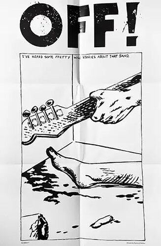 Raymond Pettibon poster (Raymond Pettibon Off!) by Raymond Pettibon, Print for Sale on Singulart