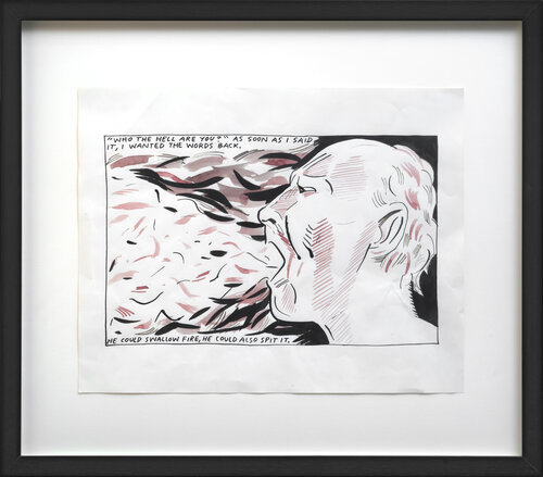 Who the hell are you? by Raymond Pettibon, Work on Paper for Sale on Singulart