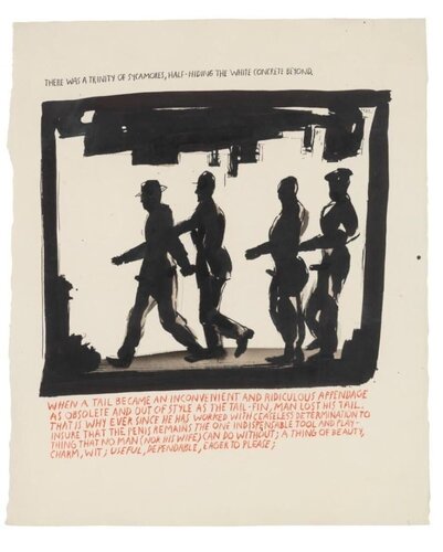 No title (There was a trinity...) by Raymond Pettibon, Other Media for Sale on Singulart