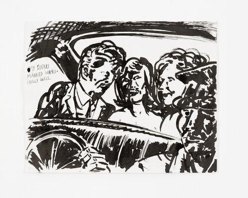 No Title (My sisters married...) by Raymond Pettibon, Work on Paper for Sale on Singulart