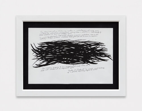 No title (the line has) by Raymond Pettibon, Work on Paper for Sale on Singulart