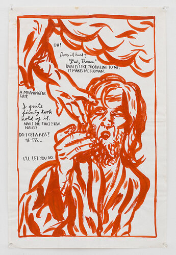 No Title (Oh! Does it...) by Raymond Pettibon, Work on Paper for Sale on Singulart