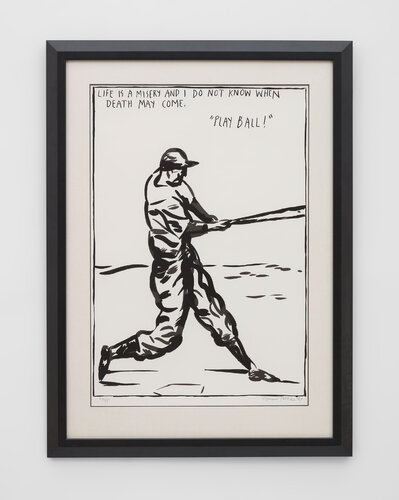 Play Ball by Raymond Pettibon, Print for Sale on Singulart