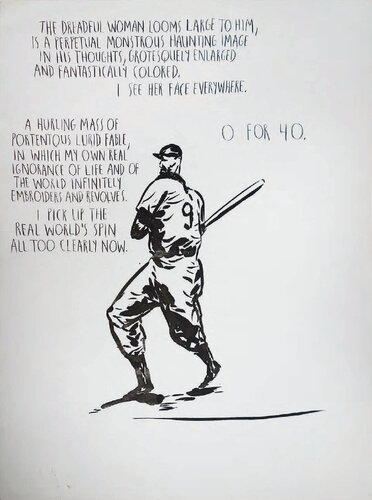 Untitled (The Dreadful Woman) by Raymond Pettibon, Print for Sale on Singulart