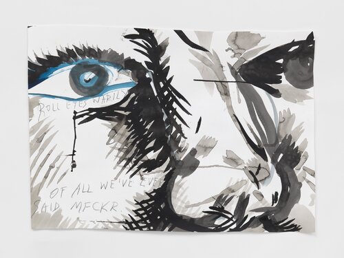 No Title (Roll eyes warily...) by Raymond Pettibon, Work on Paper for Sale on Singulart