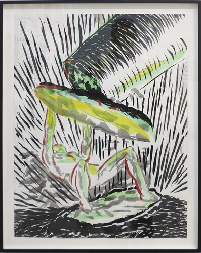 No title (isolationism is not) by Raymond Pettibon, Work on Paper for Sale on Singulart