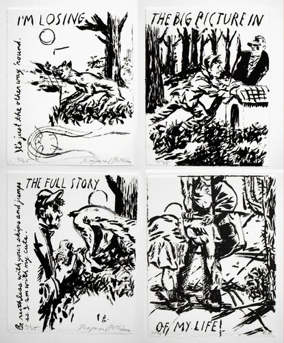 I am Losing the Big Picture in the Full Story of My Life by Raymond Pettibon, Print for Sale on Singulart