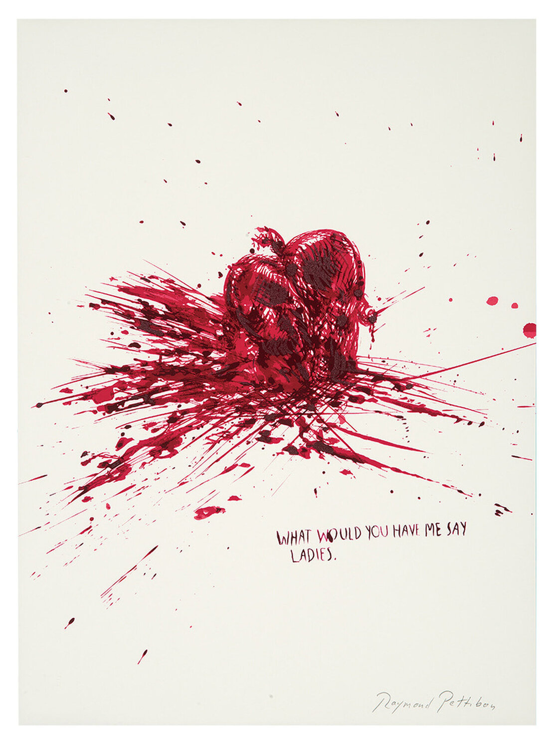 Untitled (What Would You) Raymond Pettibon