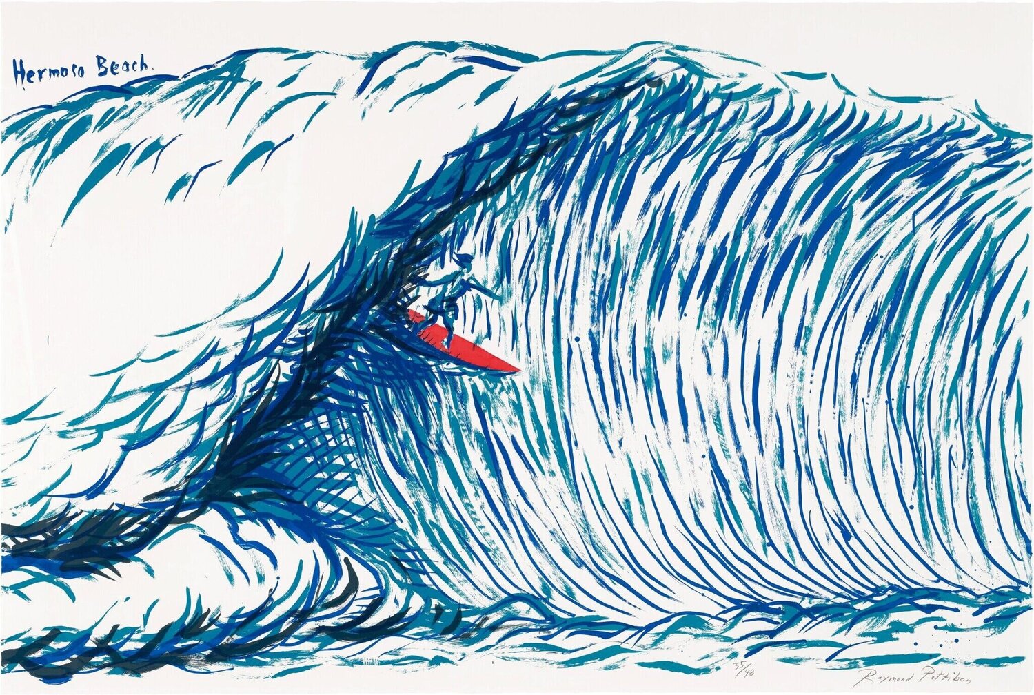 Untitled (Hermosa Beach) Raymond Pettibon