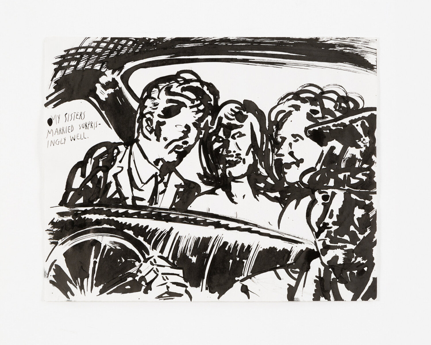 No Title (My sisters married...) Raymond Pettibon