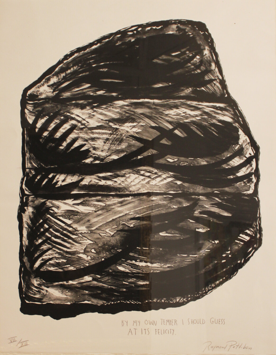 Untitled (By My Own Temper) Raymond Pettibon