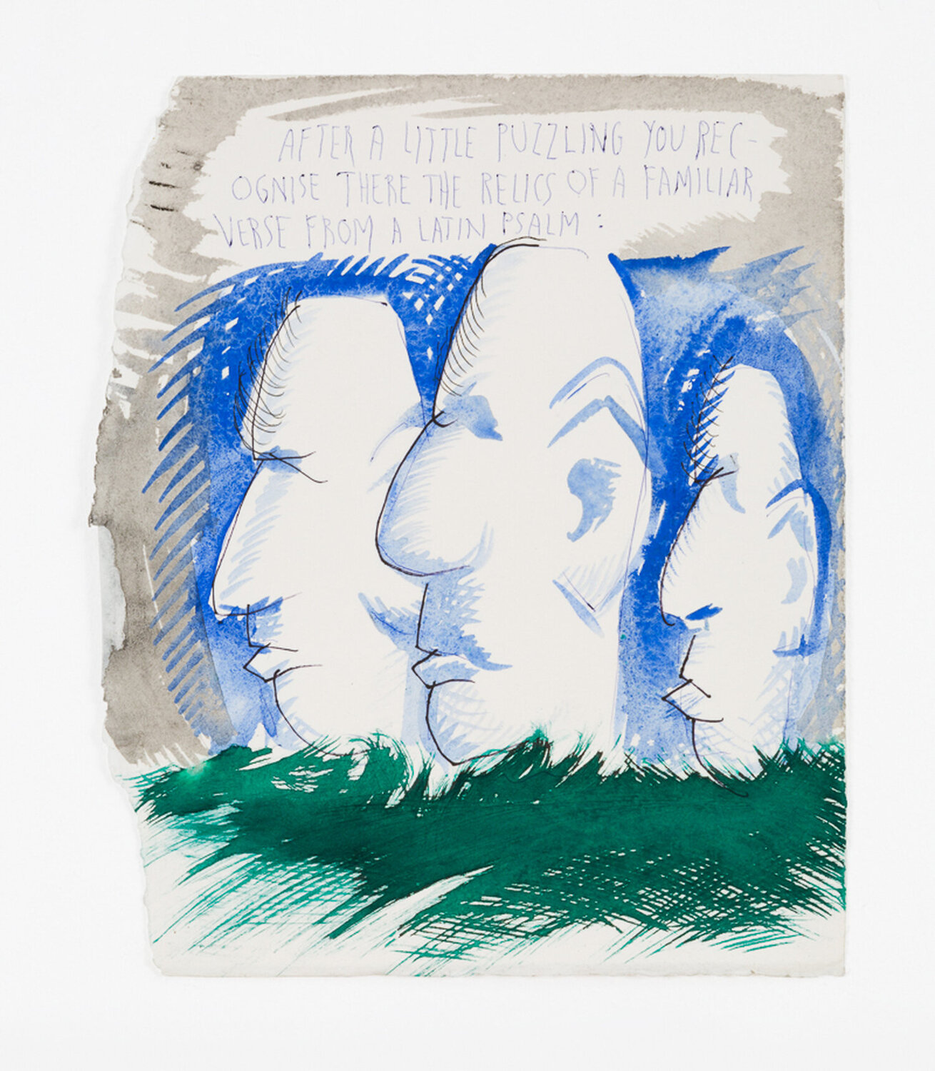 No Title (After a little...) Raymond Pettibon