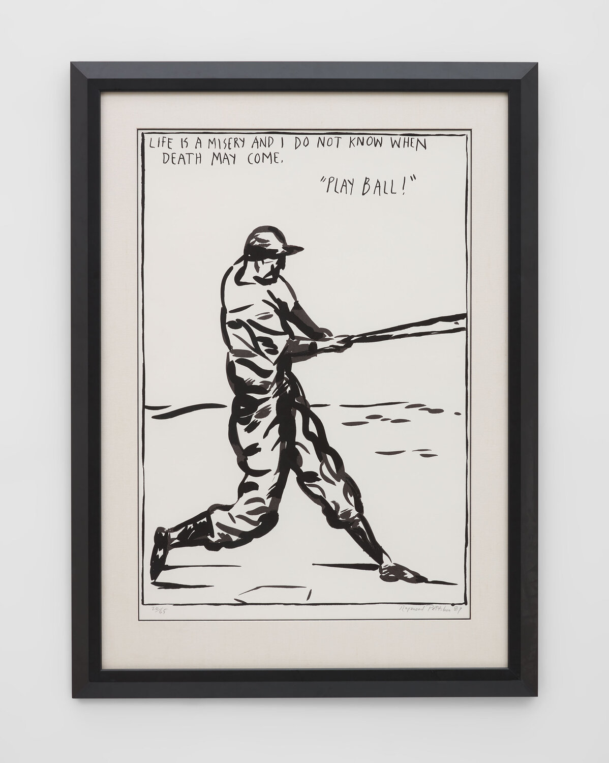 Play Ball Raymond Pettibon