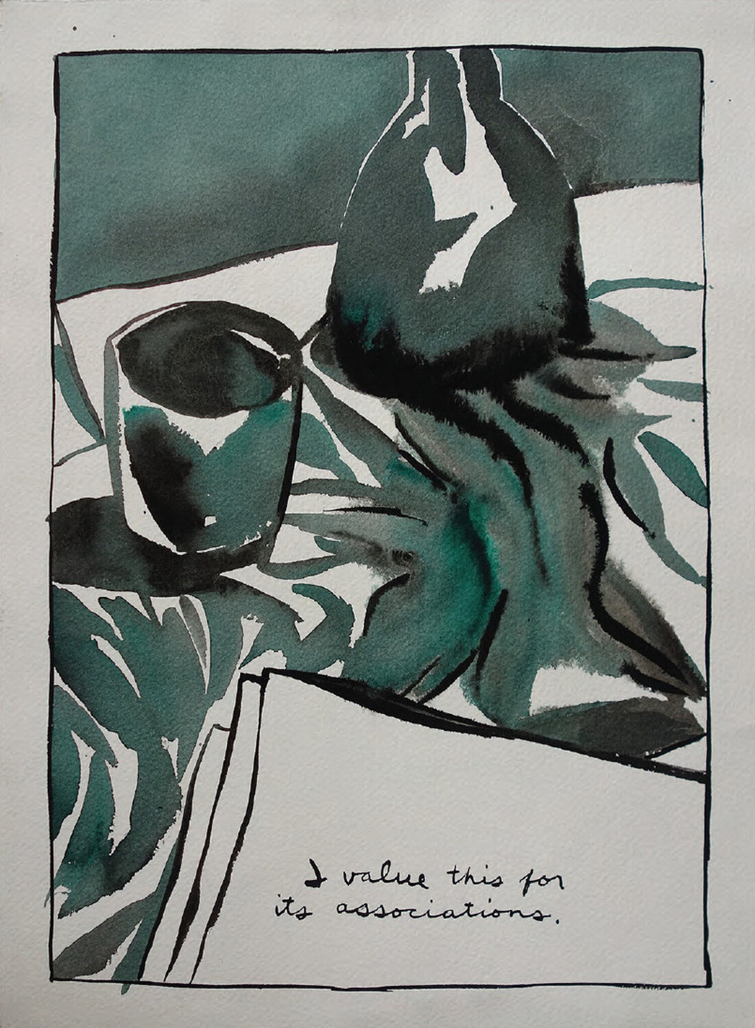 Untitled (I value this) Raymond Pettibon