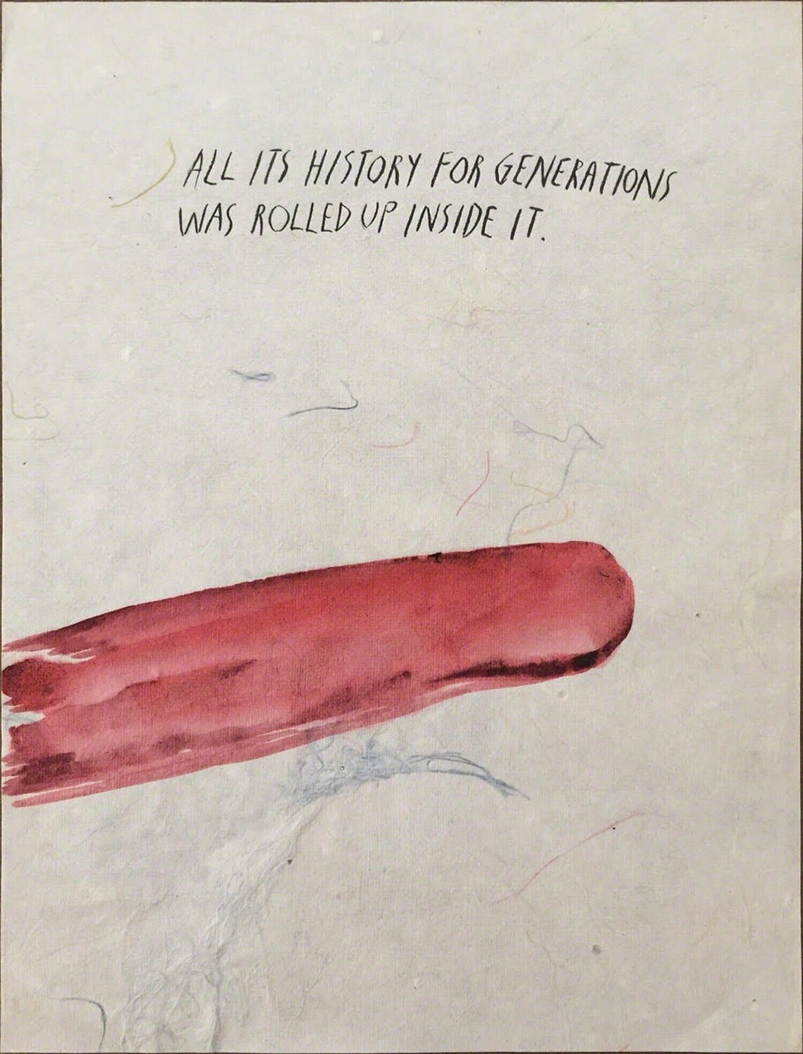 Untitled (All It’s History) Raymond Pettibon