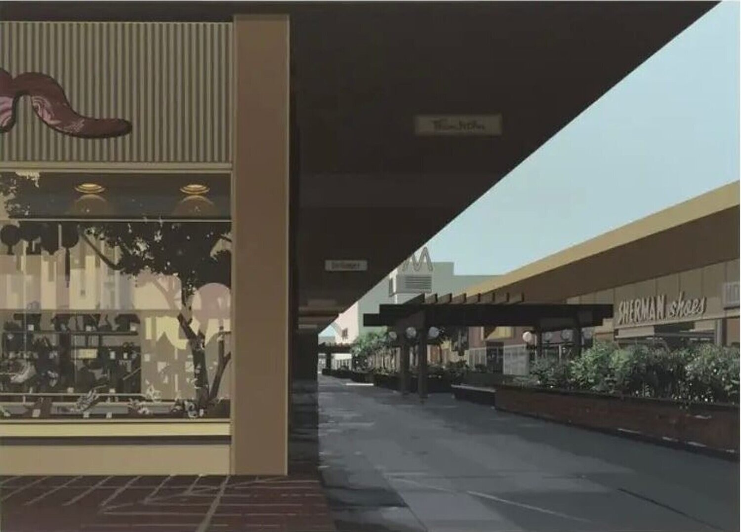 SHOPPING CENTER Richard Estes