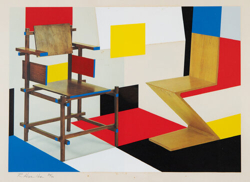 Putting on the Stijl van Richard Hamilton, Afdruk te koop op Singulart