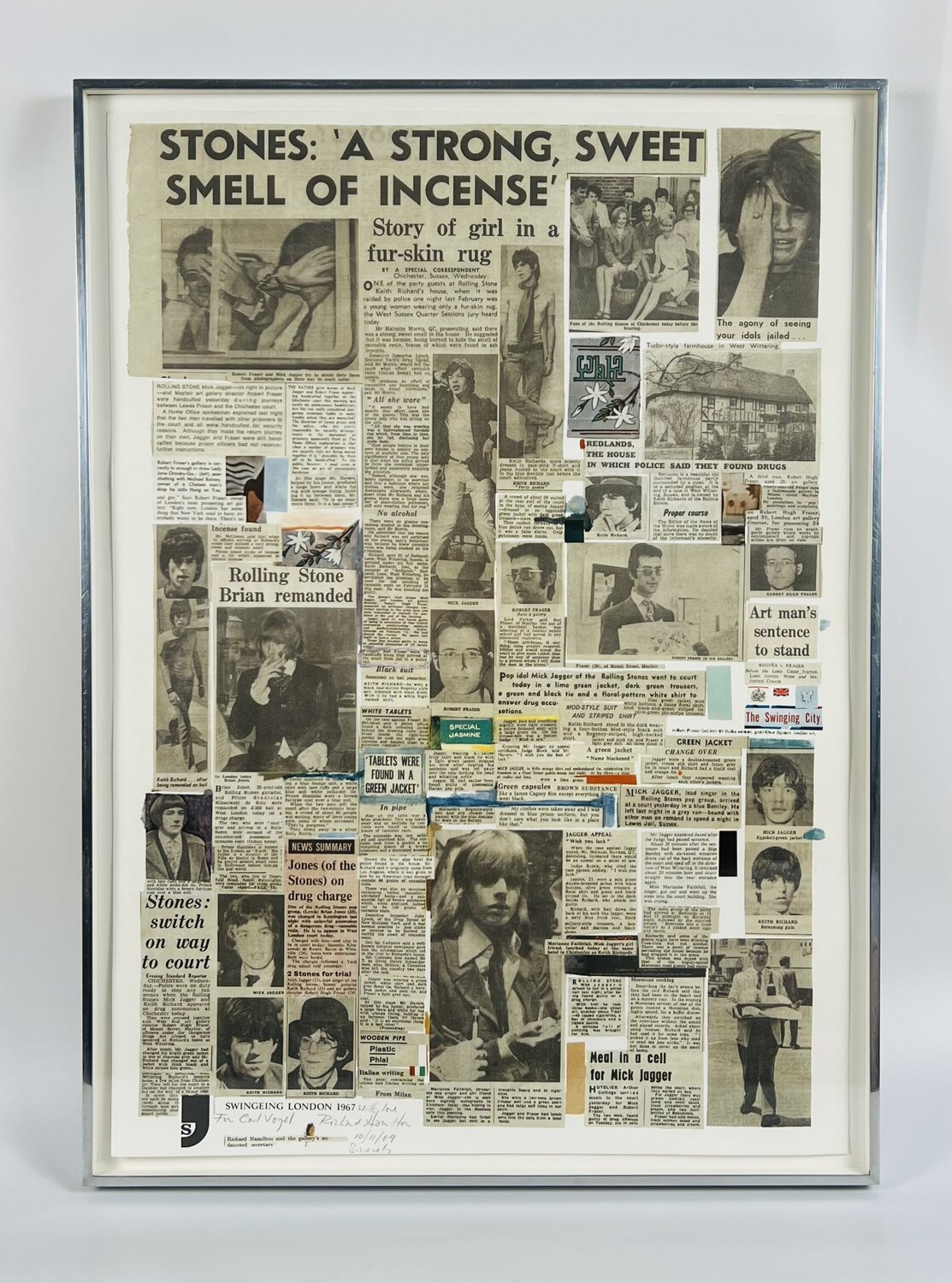 Swingeing London 67 - Poster Richard Hamilton Stampa in vendita