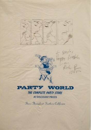 UNTITLED, (PARTY WORLD) par Richard Prince, Œuvre sur papier en vente sur Singulart