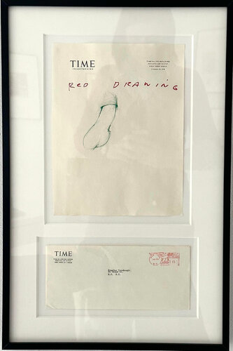 RED DRAWING par Richard Prince, Œuvre sur papier en vente sur Singulart