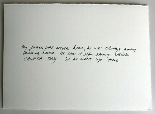 The Greeting Card Jokes #3: Canada Dry di Richard Prince, Stampa in vendita su Singulart