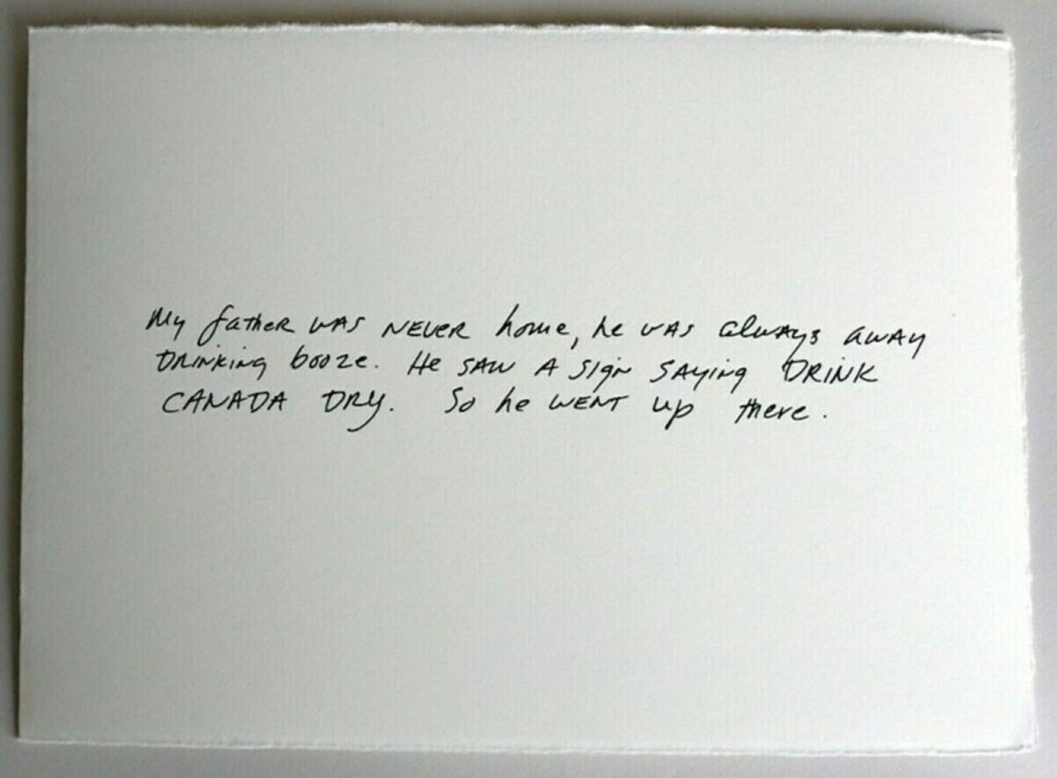 The Greeting Card Jokes #3: Canada Dry Richard Prince Druck zu verkaufen