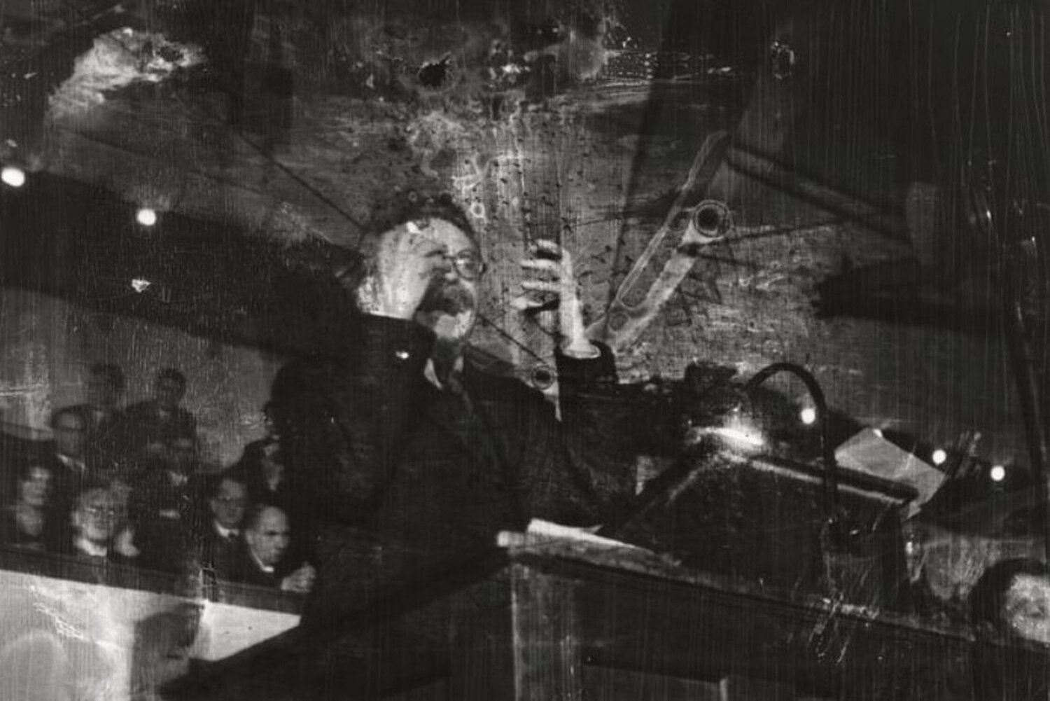Trotsky, Copenhagen, November 27th, 1932 Robert Capa