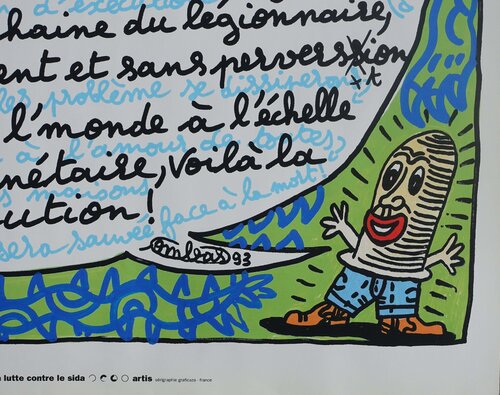 L'amour by Robert Combas, 인쇄 for Sale on Singulart