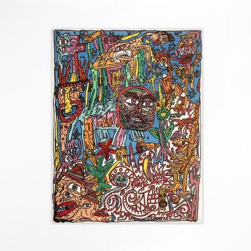 L'Homme Animal von Robert Combas, Druck kaufen auf Singulart