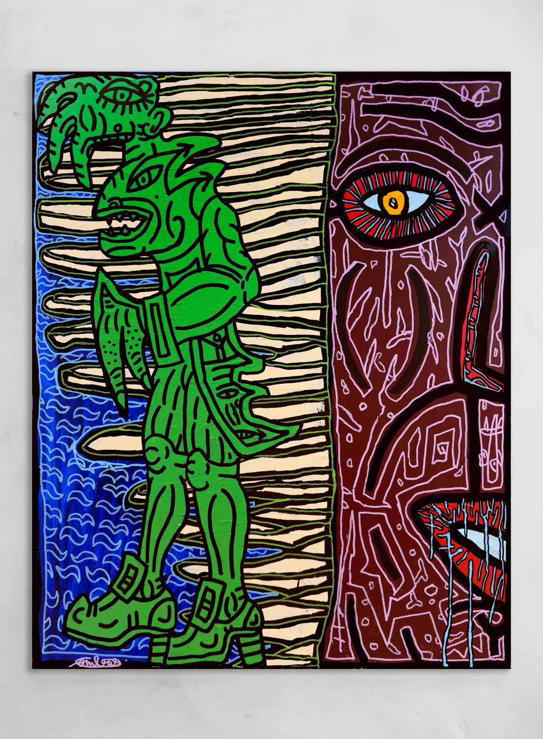 Sans titre Robert Combas Pintura original en venta