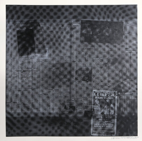 Surface Series from Currents, #51 by Robert Rauschenberg, Print for Sale on Singulart