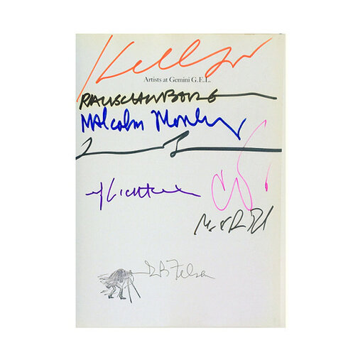 Artists at Gemini, 1993, SIGNED by EIGHT Art Contemporaries by Robert Rauschenberg, Work on Paper for Sale on Singulart