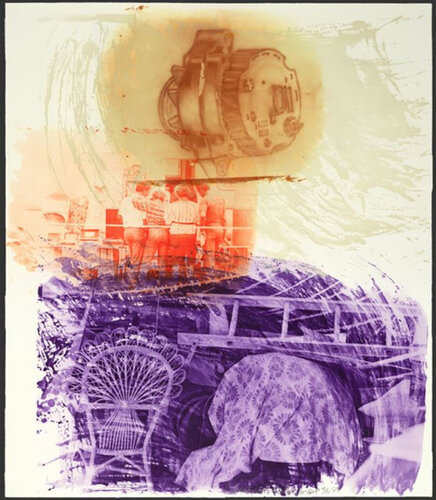 Back Up (from Ground Rules) by Robert Rauschenberg, Print for Sale on Singulart