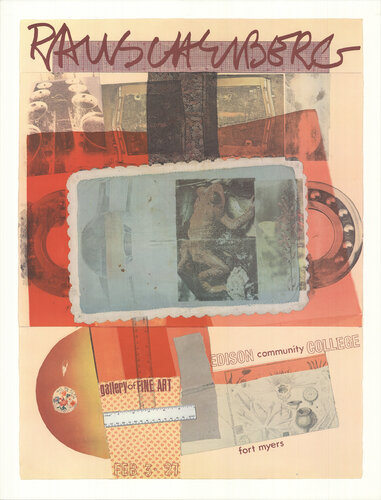 Gallery of Fine Art van Robert Rauschenberg, Afdruk te koop op Singulart