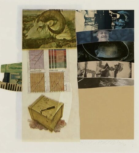 Horsefeathers Thirteen I by Robert Rauschenberg, Print for Sale on Singulart