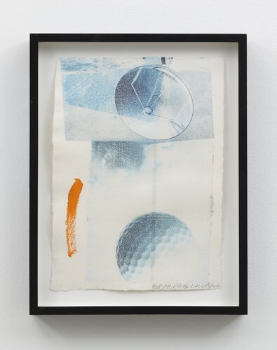 Untitled (Golf Ball) by Robert Rauschenberg, Work on Paper for Sale on Singulart